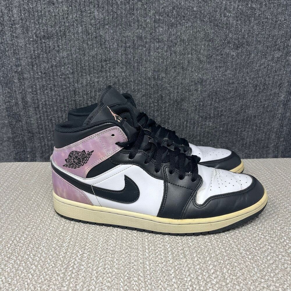 Nike Air Jordan 1 Mid SE Zen Master Black Bleached Coral Shoes 10.5 DM1200-001